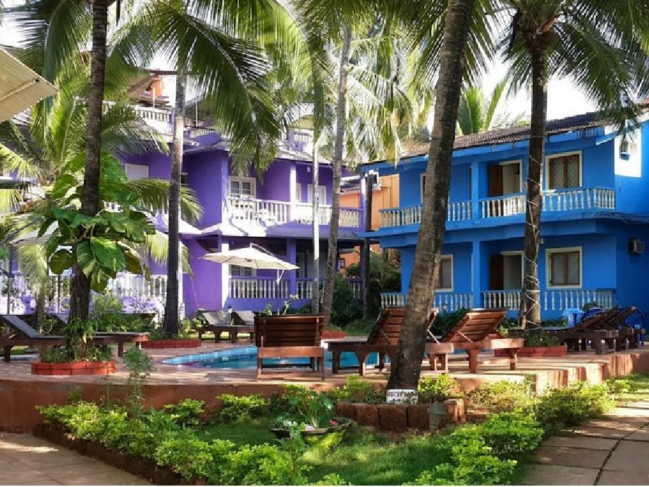 Dona Julia Beach Resort Калангут Экстерьер фото